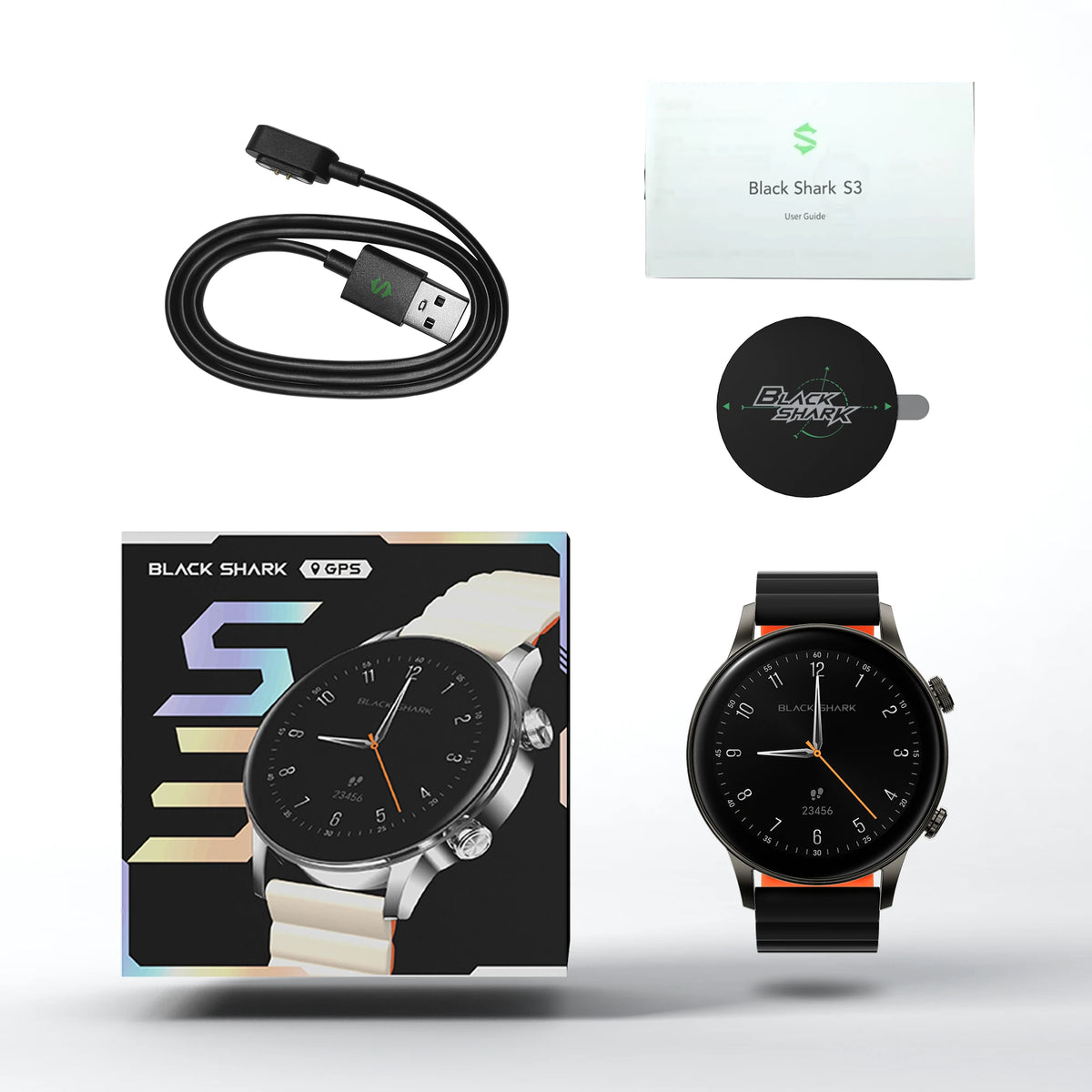 Fitness ur 1,43-tommer AMOLED-skærm