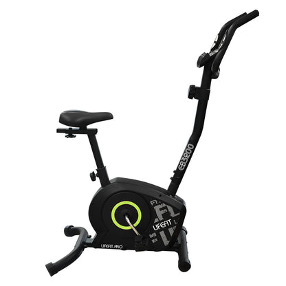 LIFEFIT EB3200 Motionscykel 120kg Maksimal belastningskapacitet Fitnessudstyr med LED-display Aerobisk motionscykeludstyr til hjemmetræning og sport