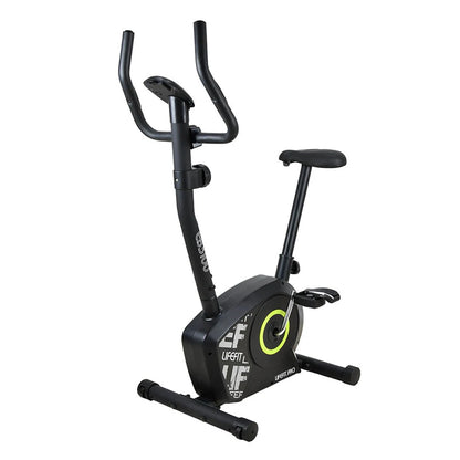 LIFEFIT EB3100 motionscykel 120 kg maks. belastningskapacitet fitnessudstyr med LED-display aerob motionscykel udstyr til hjemmetræning sport