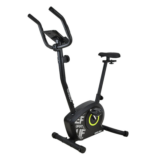 LIFEFIT EB3200 Motionscykel 120kg Maksimal belastningskapacitet Fitnessudstyr med LED-display Aerobisk motionscykeludstyr til hjemmetræning og sport