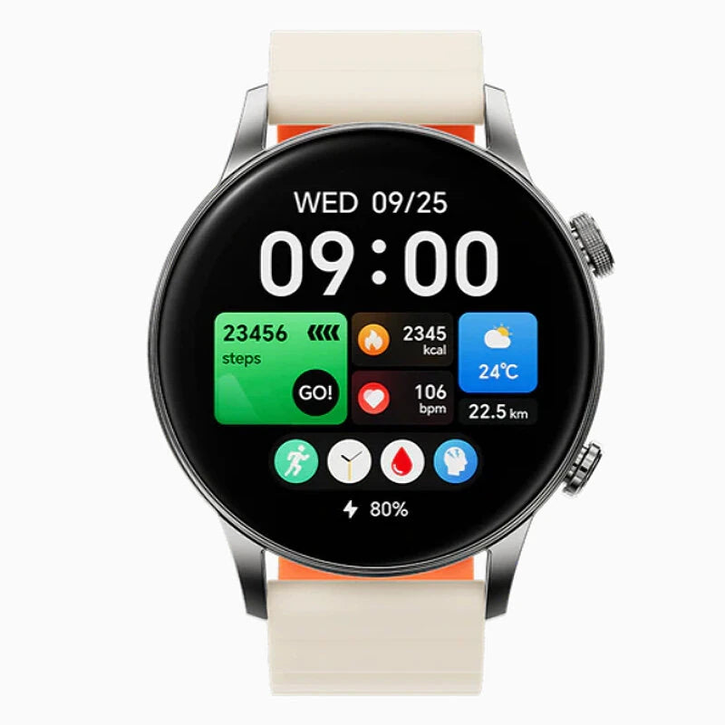 Fitness ur 1,43-tommer AMOLED-skærm