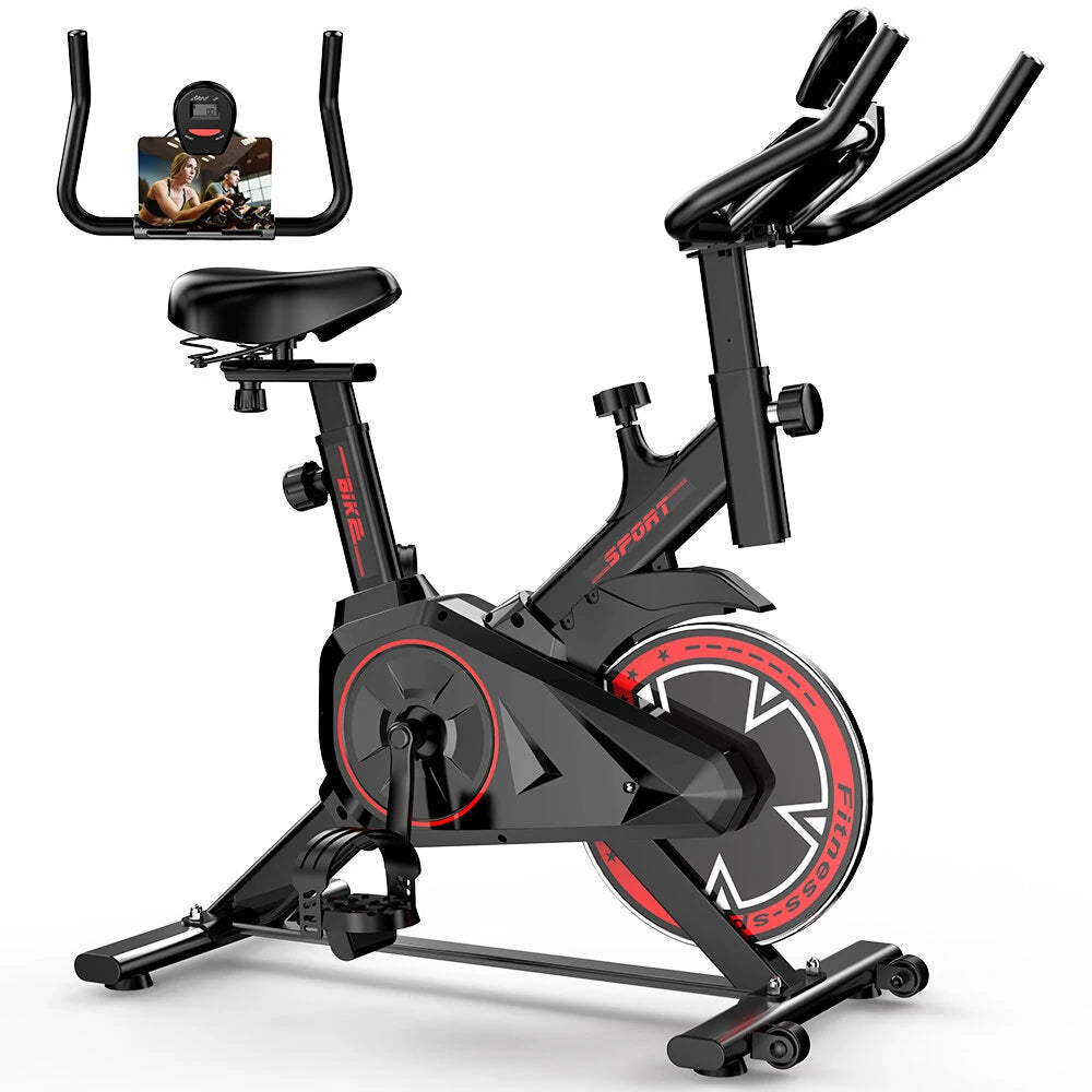 Formill QK101 Smart motionscykel spinningcykel indendørs 6 kg svinghjul ultrastille magnetisk modstandscykel 120 kg belastningskapacitet med justerbart styr og sæde professionel bodybuilding fitness