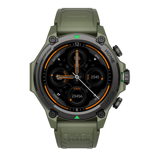 Fitness ur GS3 1,43-tommers AMOLED-skærm GPS
