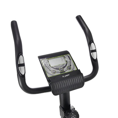 [EU Direkte] LIFEFIT EB3200 Træningscykel 120kg Maksimal Belastningskapacitet Fitnessudstyr med LED-display Aerobisk Fitnesscykeludstyr til Hjemme Fitness Sport