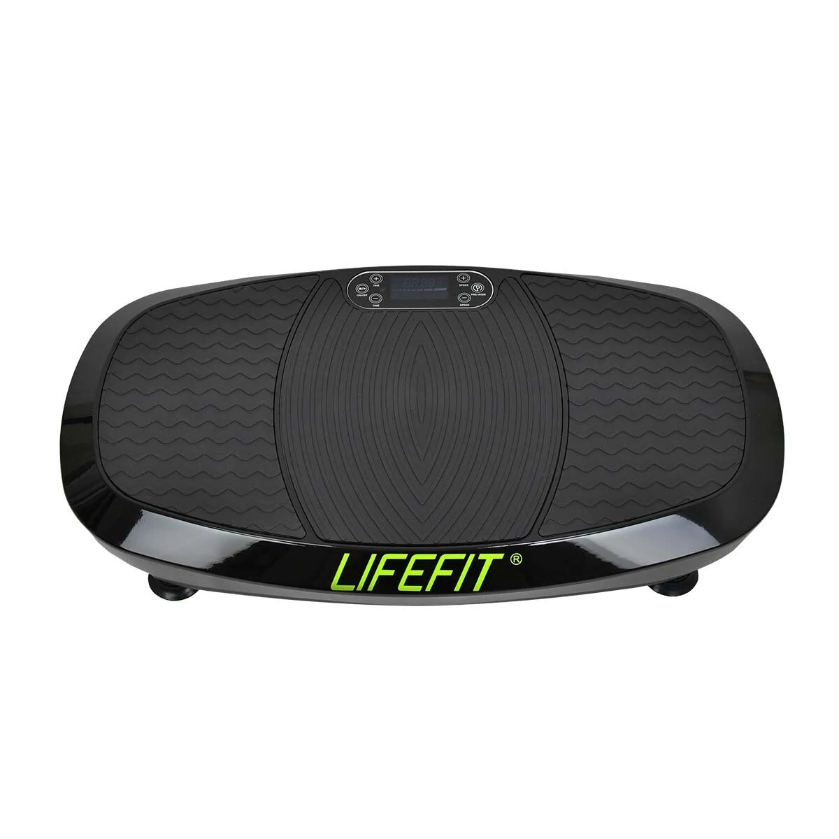 [EU DIREKTE] LIFEFIT F-DESK-03-01 Vibrationsplade Træningsmaskine med Loop Modstandsremme Hjemmetræningsudstyr til Muskelmassage Formning Lav Støj Vibrations Fitness