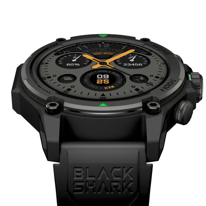 Fitness ur GS3 1,43-tommers AMOLED-skærm GPS