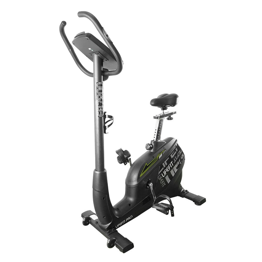 LIFEFIT EB7200 Motionscykel 150kg Maks. belastningskapacitet Fitnessudstyr med LED-display Aerobisk fitness cykeludstyr til hjemmetræning