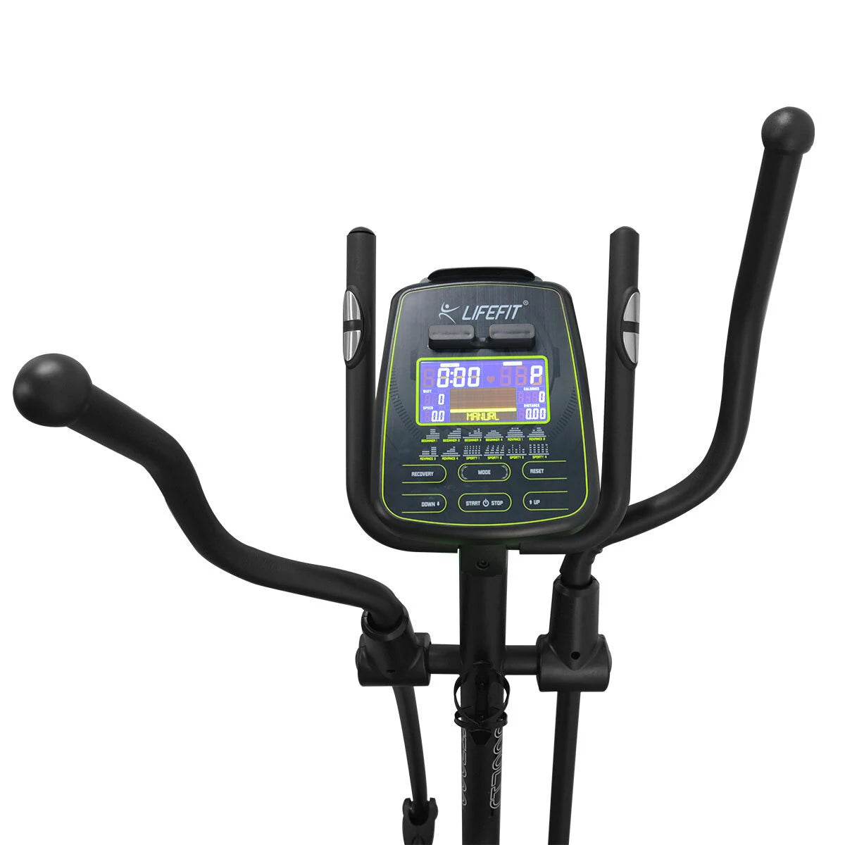 LIFEFIT CT7200 Crosstrainer 150kg maks. vægtkapacitet med LED Smart Display Crosstrainer-instrument til hjemmegymnastik og sport