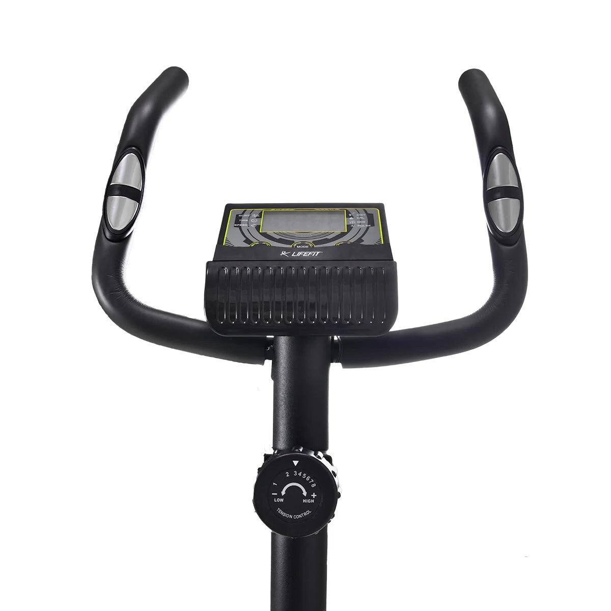 LIFEFIT EB3200 Motionscykel 120kg Maksimal belastningskapacitet Fitnessudstyr med LED-display Aerobisk motionscykeludstyr til hjemmetræning og sport